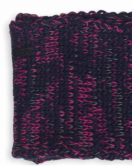 Bonnet et écharpe en tricot bleu pour fille Fav Things