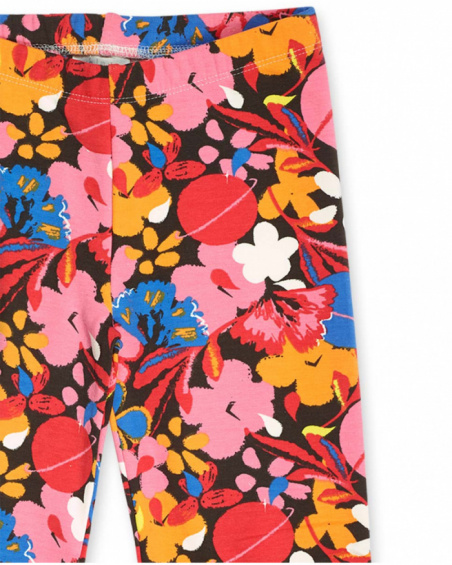Legging en maille imprimé fille Natural Planet Legging en maille imprimé fille Natural Planet