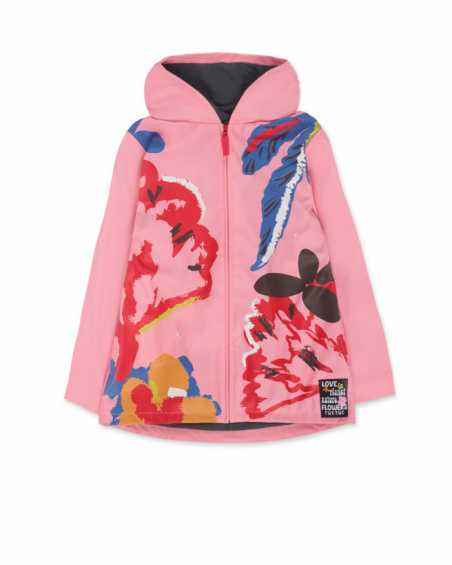 Trench rose pour fille Natural Planet Trench rose pour fille Natural Planet