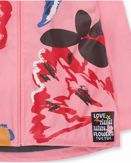 Trench rose pour fille Natural Planet Trench rose pour fille Natural Planet