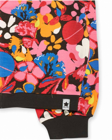 Veste en peluche imprimée fille Natural Planet