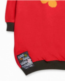 Robe en maille rouge pour fille Natural Planet Robe en maille rouge pour fille Natural Planet