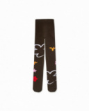 Collants marron fille Natural Planet Collants marron fille Natural Planet