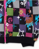 Veste peluche K-Pop fille à carreaux Veste peluche K-Pop fille à carreaux