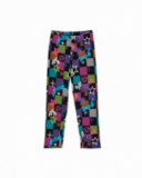 Legging fille K-Pop en maille à carreaux Legging fille K-Pop en maille à carreaux