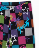 Legging fille K-Pop en maille à carreaux Legging fille K-Pop en maille à carreaux