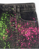 Jupe en jean grise pour fille K-Pop Jupe en jean grise pour fille K-Pop