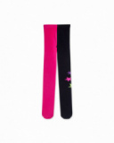 Collant fille K-Pop noir fuchsia Collant fille K-Pop noir fuchsia
