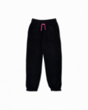 Pantalon peluche fille K-Pop noir Pantalon peluche fille K-Pop noir
