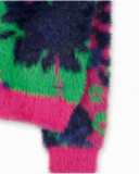Pull tricot rose fille Wild Flower Pull tricot rose fille Wild Flower