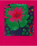 T-shirt en maille rose pour fille Wild Flower T-shirt en maille rose pour fille Wild Flower