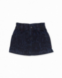 Jupe en jean Wild Flower bleu pour fille Jupe en jean Wild Flower bleu pour fille