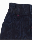 Jupe en jean Wild Flower bleu pour fille Jupe en jean Wild Flower bleu pour fille