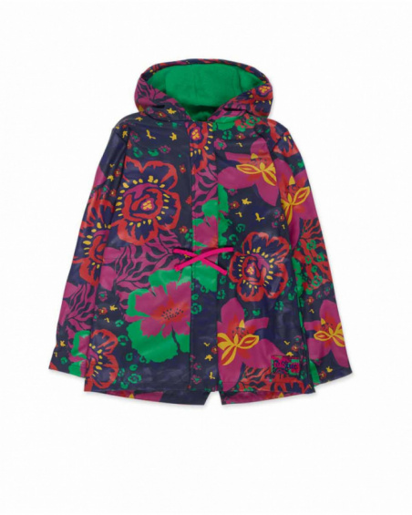Trench fille Wild Flower rose Trench fille Wild Flower rose
