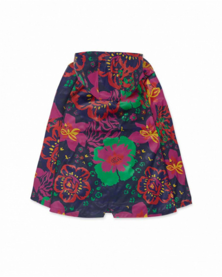Trench fille Wild Flower rose Trench fille Wild Flower rose