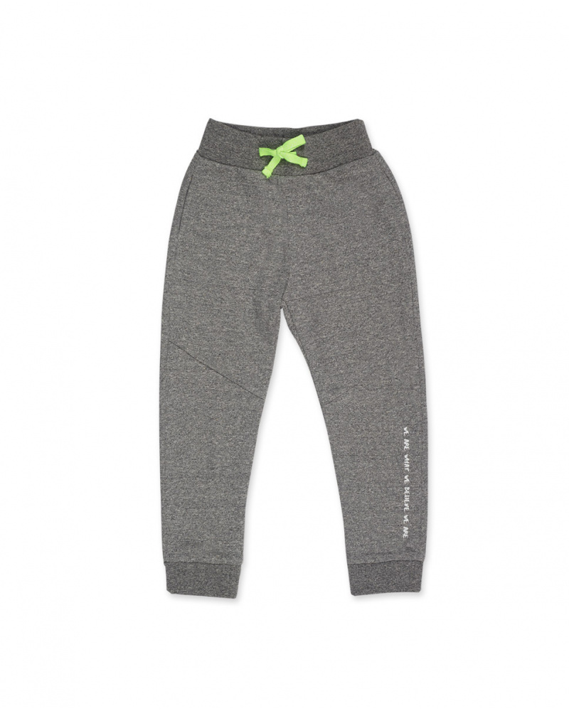 Pantalon molleton gris garçon Nice Price