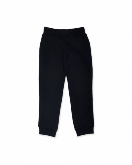 Pantalon molleton noir garçon Nice Price Pantalon molleton noir garçon Nice Price