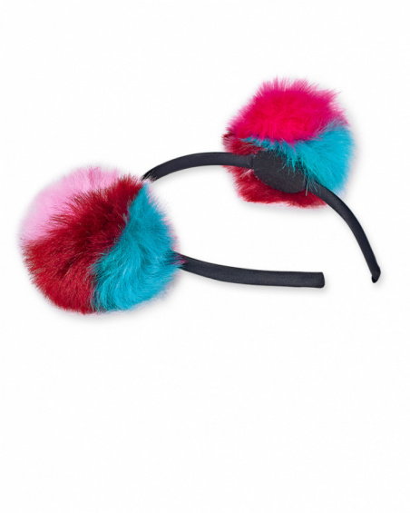 Bandeau rigide noir pour filles Big Hugs