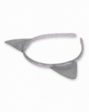 Bandeau rigide argenté fille Cattitude Bandeau rigide argenté fille Cattitude