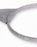 Bandeau rigide argenté fille Cattitude Bandeau rigide argenté fille Cattitude