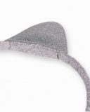 Bandeau rigide argenté fille Cattitude Bandeau rigide argenté fille Cattitude
