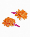 Pack de deux pinces fille fuchsia Treking Time Pack de deux pinces fille fuchsia Treking Time
