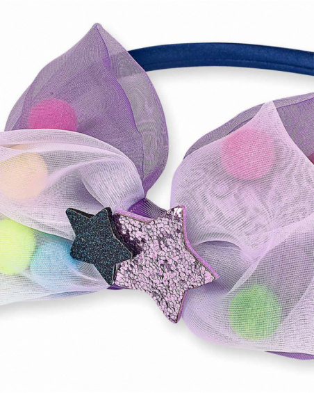 Bandeau rigide bleu fille Robot Maker Bandeau rigide bleu fille Robot Maker