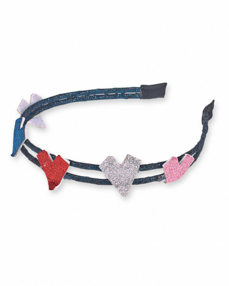 Bandeau rigide bleu pour fille Road to Adventure Bandeau rigide bleu pour fille Road to Adventure
