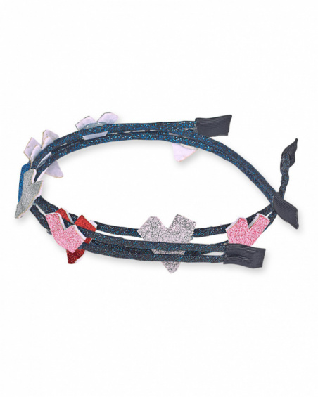 Bandeau rigide bleu pour fille Road to Adventure Bandeau rigide bleu pour fille Road to Adventure