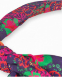 Bandeau rigide imprimé Wild Flower pour fille Bandeau rigide imprimé Wild Flower pour fille