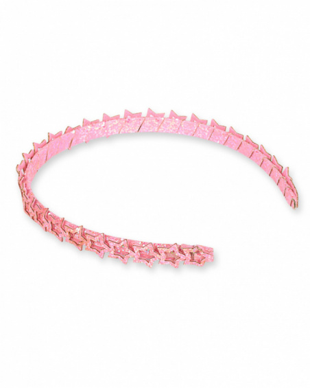 Bandeau rigide rose pour fille Natural Planet Bandeau rigide rose pour fille Natural Planet