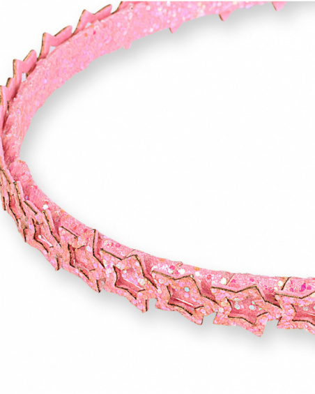 Bandeau rigide rose pour fille Natural Planet Bandeau rigide rose pour fille Natural Planet