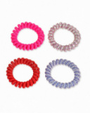 Lot de quatre chouchous fille rose lilas Fav Things Lot de quatre chouchous fille rose lilas Fav Things