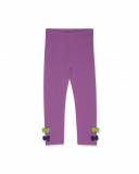 Legging fille Robot Maker lilas en maille Legging fille Robot Maker lilas en maille
