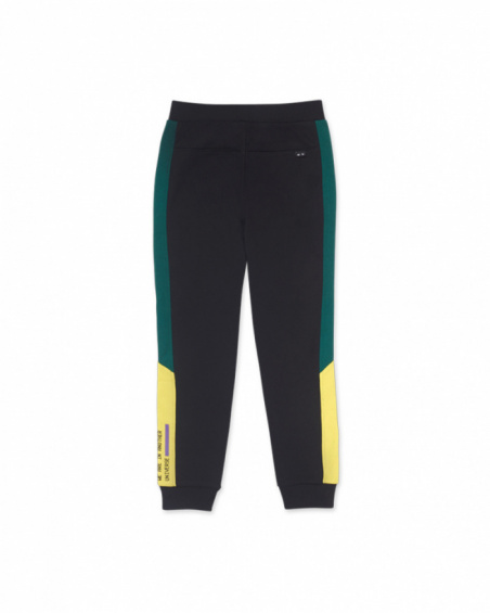 Pantalon en tricot noir pour enfant Altaverse Pantalon en tricot noir pour enfant Altaverse