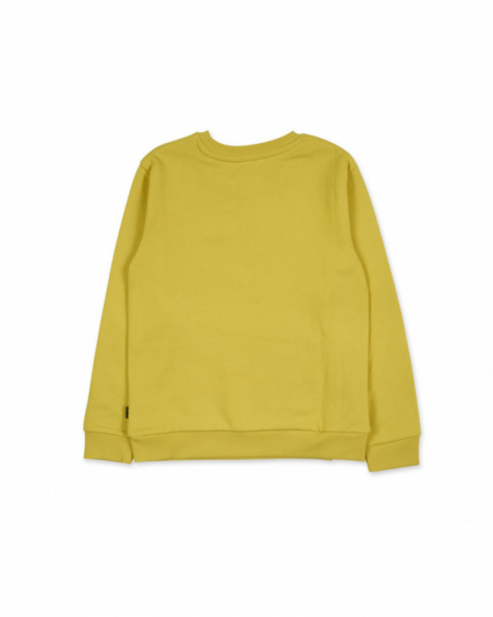 Sweat en tricot jaune pour enfant Alterverse