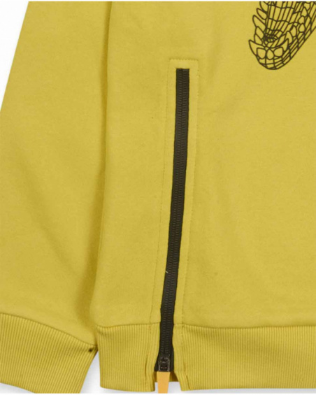 Sweat en tricot jaune pour enfant Alterverse