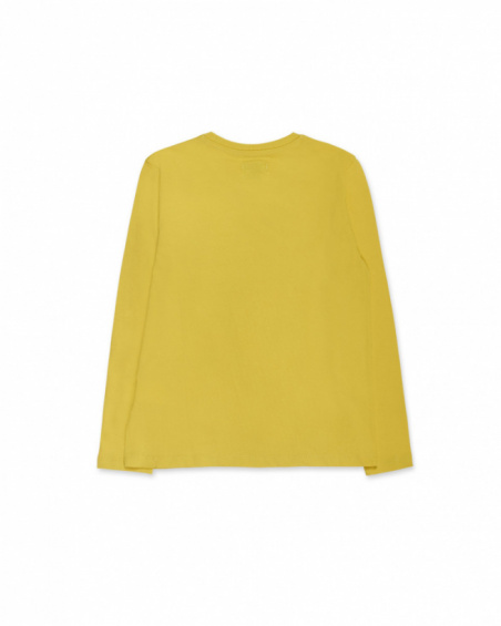 T-shirt en tricot jaune pour enfant Alterverse