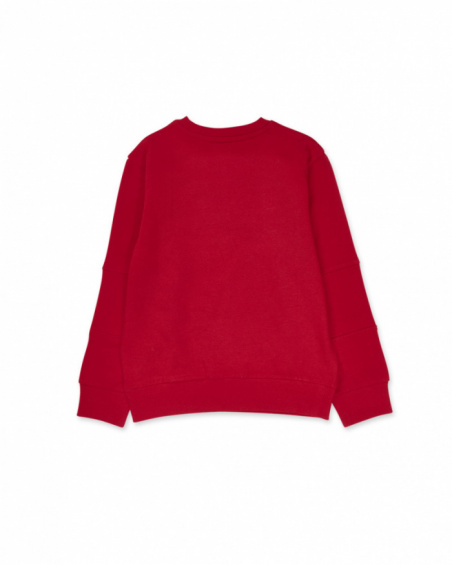Sweat en tricot rouge pour enfant Another Challenge
