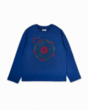 T-shirt en tricot bleu pour enfant Another Challenge T-shirt en tricot bleu pour enfant Another Challenge