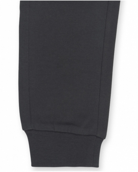 Pantalon en tricot gris pour enfant Basics