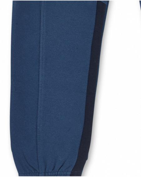 Pantalon en tricot bleu pour enfant Creative Minds