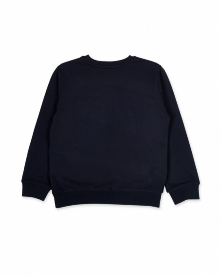 Pull en tricot bleu pour enfant Creative Minds