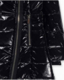Manteau plat noir pour fille Dark Romance Manteau plat noir pour fille Dark Romance