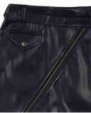 Jupe plate noire pour fille Dark Romance Jupe plate noire pour fille Dark Romance