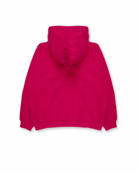 Sweat en tricot rose pour fille Dark Romance