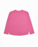 T-shirt en tricot rose pour fille Dark Romance T-shirt en tricot rose pour fille Dark Romance