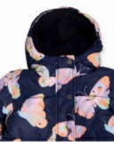Manteau plat bleu pour fille Digital Dreamer Manteau plat bleu pour fille Digital Dreamer