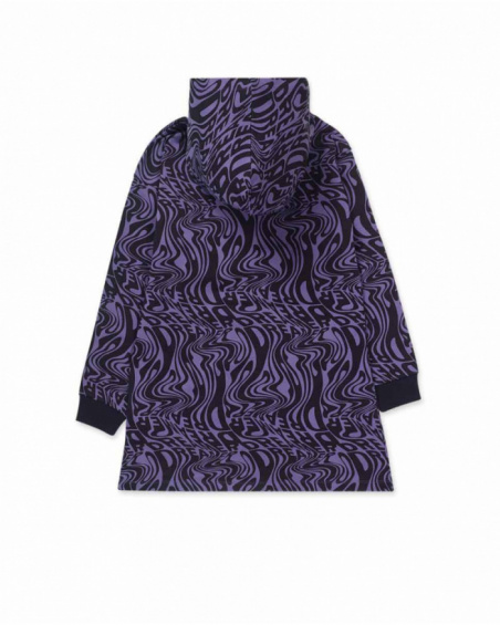 Robe en tricot lilas pour fille Digital Dreamer