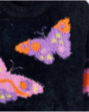 Pull en tricot bleu pour fille Digital Dreamer Pull en tricot bleu pour fille Digital Dreamer